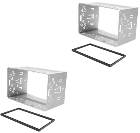 HOMSFOU 2sets Per Stereo Auto Resistente Per Installazione Facile Radio e Dvd Compatibile Dispositivi Audio e Auto