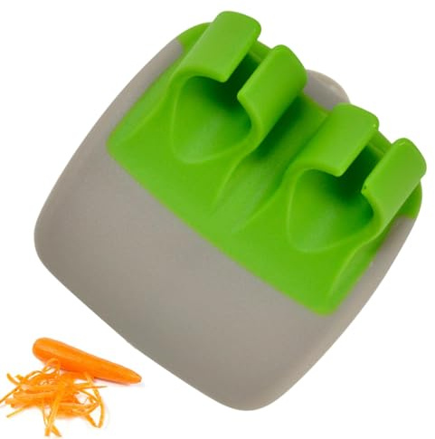 Vegetale - Stainless Steel Peeler | Fruit Selado, Peeler in the Kitchen, Vegetable Peeler Hand with Comfortable Finger Grip, Potato Peeler of Fingers, Fruit Peeler Palm