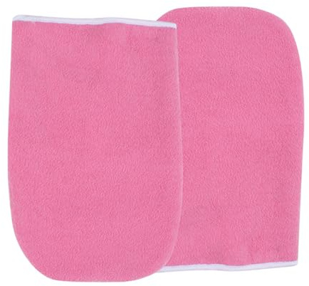 1 par de guantes térmicos para tratamientos térmicos de parafina, guantes de cera de parafina, guantes de algodón, guantes de tela, 25,5 x 15,5 cm