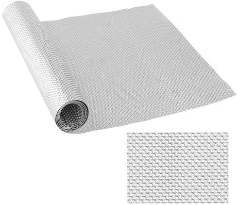 Heat Protection Heat Plate Embossed 100 cm x 40 cm Aluminium Heat Protection Plate Hose Pipe Insulation for Car Motorcycle Vehicle