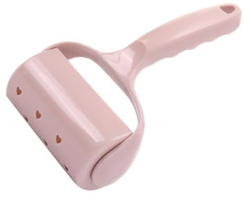 Hemobllo 3Pcs Portable Hair Remover Lint Roller with Cover for Clothes and Fabrics Solid Color Dusting Brush for Sweaters Coats and Blankets Pink