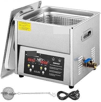 Nettoyeur sonique, Nettoyeur À Ultrasons 3L 6L 10L Avec Fonction De Dégaza Machine À Laver Portable Lave-vaisselle À Ultrasons Appareil Ménar Sonique(3L)