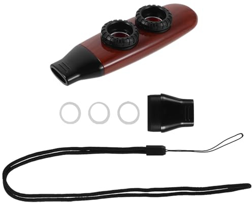 Kazoo Musikinstrument 1 Satz mit Doppelbohrung für Anfänger aus Kunststoff | Mundstück und Trageband Inklusive, Einfacher Einstieg, für Bühnenauftritte und Große Veranstaltungsorte