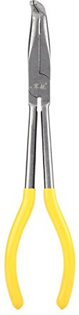 3pcs 270mm Pinze Extra Lunghe 45/90 Gradi Piegato naso o O-shapeTip Riparazione Artigianale Strumento Per la Riparazione Del Veicolo(Lengthen 90°)