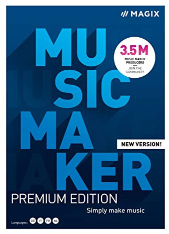 Music Maker - 2021 Premium - Mehr Sounds. Mehr Möglichkeiten. Einfach Musik machen | PC | PC Aktivierungscode per Email