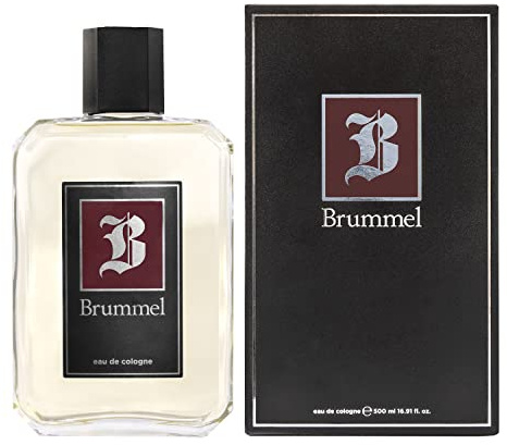 BRUMMEL - Clásica 500 ml, Eau de Toilette Masculina, Agua de Colonia Hombre, Perfume Elegante y Sofisticado, Aroma Cítrico Especiado, Fragancia Fresca de Larga Duración