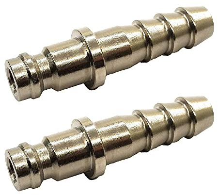 Etomvoop 2Pcs External Gas BBQ Point Outlet Nozzle Connector Post for Caravan Motorhome, 8mm (2004 Gas Outlet Box)