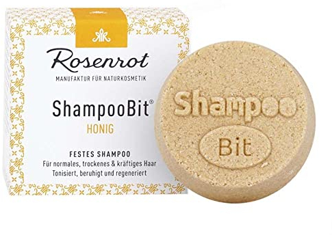 Rosenrot Festes ShampooBit, Honig, 60g (1)