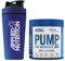Applied Nutrition Pump 3G Pre Workout + 750ml Steel Protein Shaker - Energy, Focus & Performance (375g - 25 Servings) (ICY Blue Raz)