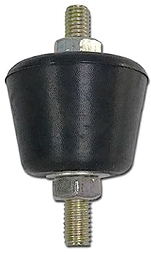 osiuujkw 4 Pieces Air Conditioning Anti Vibration Dampers Replacement Conditioner Nonslip Shock Absorber Pads Machine Modified