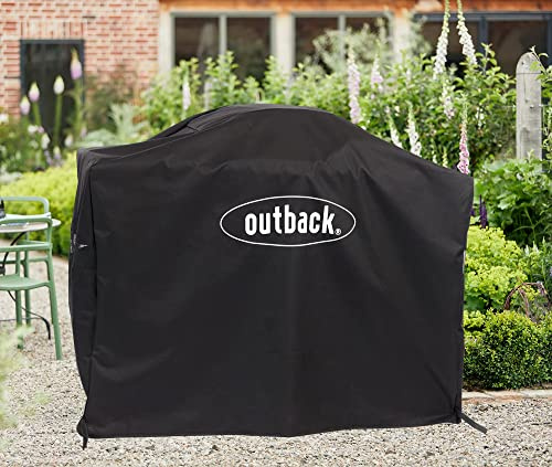 Outback Premium Vented BBQ Cover for 2 Burner Hooded Trooper/Spectrum/Orion - Heavy Duty, Waterproof, Breathable, UV Resistant, Genuine Outback Accessory Tailored to Fit (OUT371063)