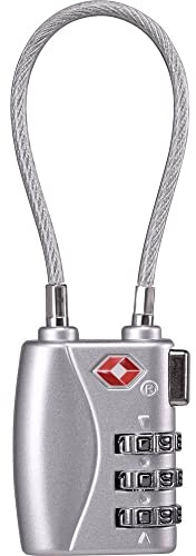 Sygonix SY-5044450 Kabellås 33 mm TSA Silver Kombination