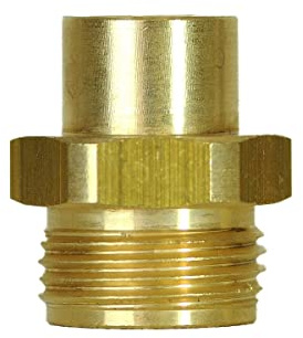 Favex - Raccord butane et/ou propane - Raccord gaz NF mâle 20x150 - à souder sur tube cuivre Ø8 -