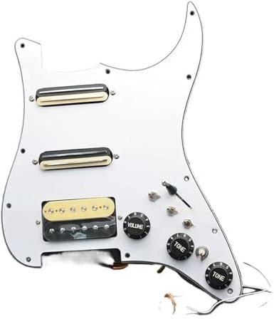 Singlecut Wiring GP-Panel Loaded Prewired Pickguard SSH Guitar Pickguard Scratchplate Assembly