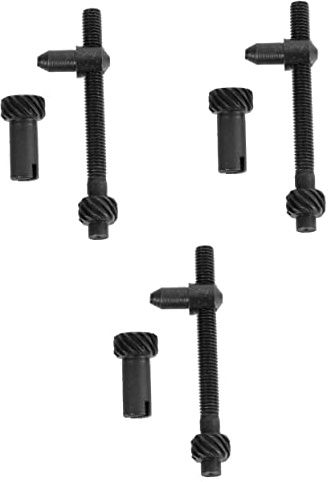 FONDOTIN 3 Juegos tornillo de ajuste de motosierra ajustador herramienta de tensión motosierra repuestos motosierra Accesorios de motosierra tornillo de sierras de cadena Tensor de cadena