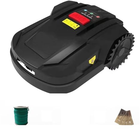Tagliaerba, Rasaerba automatico intelligente con riparo antipioggia a ricarica automatica perimetrale Tagliaerba a ostacoli Attrezzi da giardino Rasaerba