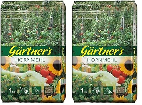 Gärtner's Hornmehl - 1 kg (Packung mit 2)