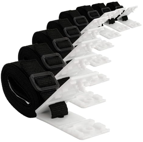 EPIGEIST Solar Cover Reel Strap Kit Heavy Duty Attachment for Pool Solar Blanket Durable and Easy to Install for Ground Reel Systems