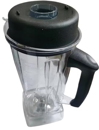 Pichet Carré De 2 L, Compatible Avec Biolomix, Mixeur T5200 Et G5200, Fond De Tasse Avec Couvercle À Lames Dentelées For Smoothies