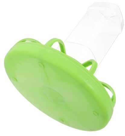 SUPVOX Poultry Feeder Chick Feeder and Drinker Small Chicken Food Container Holes for Quail Pigeon Duck Cage Feeding Bowls