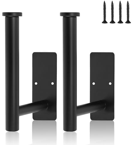 2PCS Curtain Holdbacks, Adhesive or Drilling Curtain Tie Backs No Drill Tie Backs L Shaped Drapery Tiebacks for Home Office Window Drapery Black