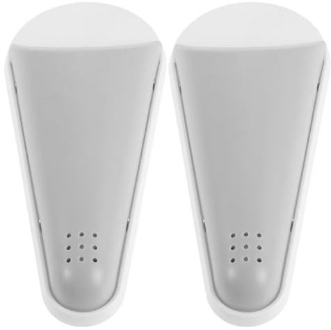 BESTOMZ Lot de 2 Porte-Ciseaux Magnétiques en Plastique Ventilation pour Réfrigérateur et Rangement Mural, Support Multifonctionnel Blanc pour Ciseaux de Jardinage, la Cuisine et