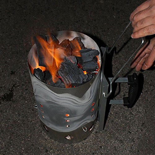 Trendi Chimney Charcoal Starter Lighting Kit Light Quickly Barbeque BBQ Lighter Chimney Charcoal Starter Lighting Kit Light Quickly Barbeque BBQ Lighter