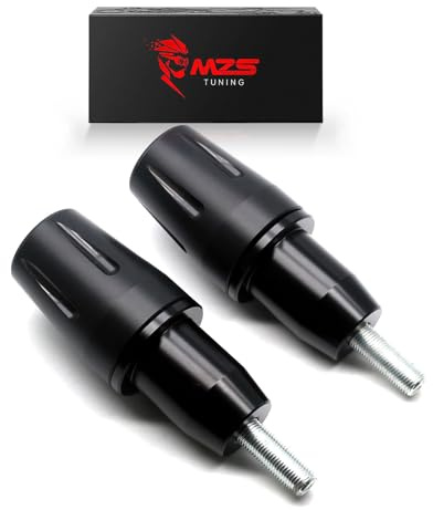 MZS Motorcycle Frame Sliders Compatible with MT07 MT-07 FZ07 FZ-07 XSR 700 XSR700 2014-2025, Falling Crash Protector Guards No Cut Kits Black