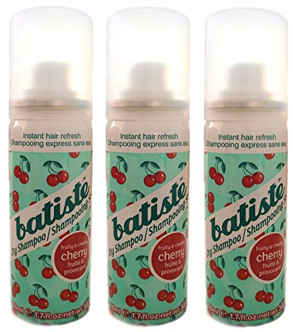 3er Dry Shampoo Cherry Fruity & Cheeky Batiste Trockenshampoo 50 ml