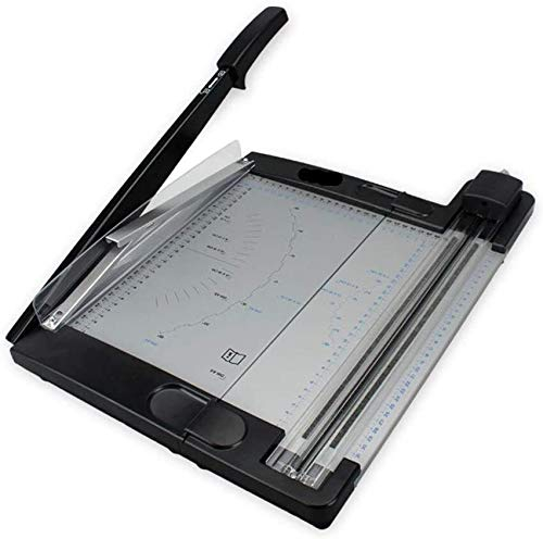YyDDs Papierschneidemaschine Papierschneidemaschine Papierschneidemaschine Papierschneidemaschine 2-in-1 Abnehmbare zusammenklappbare Schneide- und Kochplatte Schnittpapier 10 Blatt Schnittbreite
