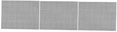 ABOOFAN 3st Grill Netz Matte Grillgittermatten Grill-mesh-pad Grillauflagen Für Den Außenbereich Grillzubehör Barbecue-grillauflage Mesh-grillmatten Glasfaser Antihaft Essensmatte