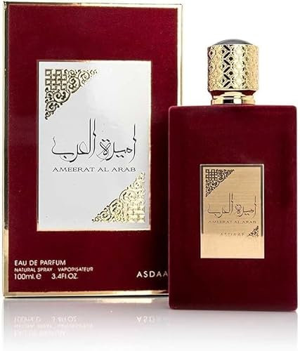 AMEERAT AL ARAB,Princess of Arabia Perfume Árabe Para Mujer 100ml,Fragancia Amaderada,Dulce y Cítrica. (Perfume 100ml) UBOON