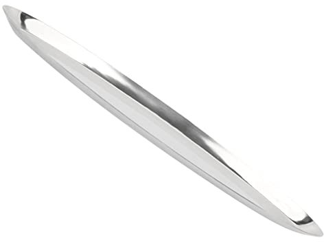 COLLBATH Vassoio in Acciaio Inossidabile Piatto Ellittico Multiuso Per Servire Frutta Dolci e Gioielli Organizer Elegante Resistente e Brillante Per Cucina e Tavola