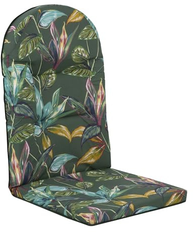 PATIO Gartenstuhlpolster Hochlehner Galaxy 123 x 49 cm Sitzpolster Stuhl mit Rückenlehne oval gesteppt für Gestell bis 46 cm