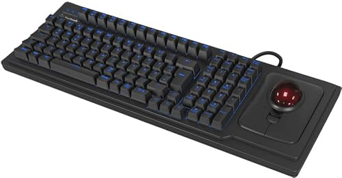 KeySonic TAS KSK-8202ELU-T US Trackball schwarz Tastatur QWERTY China