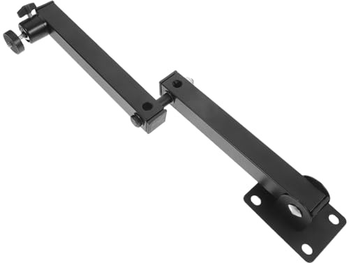 LIFKICH Supporto Per Proiettore e Router Da Parete Regolabile in Metallo Resistente, Staffa Multifunzione Per Montaggio Stabile Di Dispositivi Elettronici, Per Soggiorno e Ufficio