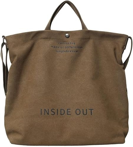 TLINGMEIXIAN Bolso de mano de lona para mujer, bolso de trabajo casual, cruzado, con asa superior, color verde-Xian