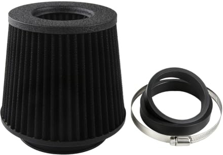 Glowki Cold Air Intake Filter 76/89/102mm, High Flow Universal Cone