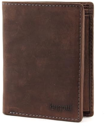 bugatti Hunter Coin Wallet Combi Style 13CC Brown