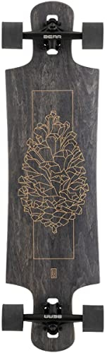 LANDYACHTZ Longboard komplett Drop Hammer Black Pinecone 36,5 x 10