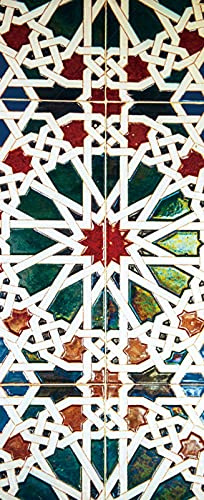 A.Monamour Türtapete Selbstklebend Türfolie Türposter 3D Vintage Boho Blumen Hintergrund Vinyl Folie Türdeko Tapete Wandbild Türaufkleber Türtattoo 85 x 215 cm
