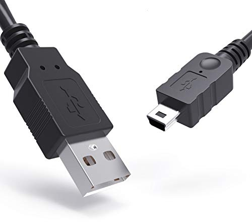 Ancable Mini USB Cable for Canon, 1M Data Sync & Charging Cable Compatible with Canon EOS 700D/77D/80D/1300D/M3, Nikon D300/D3100/D3300/D7000/D610 Digital Cameras