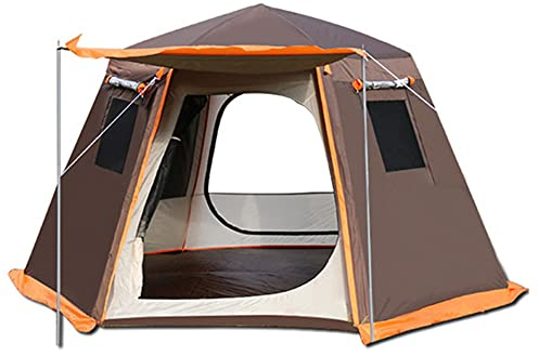 RajoNN Zelt, Pop-Up-Zelt, 3–8 Personen, Strandzelt, Sonnenschutz, Outdoor, Camping, Familienzelt, Zelt, einfacher Aufbau für Camping, Rucksackreisen, Wandern, Bergsteigen