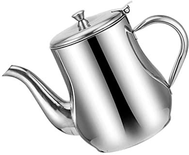 CIYODO Contenedor De Aceite Inoxidable Para Cocina Lata De Grasa Separadora Recipiente De Almacenamiento De Aceite