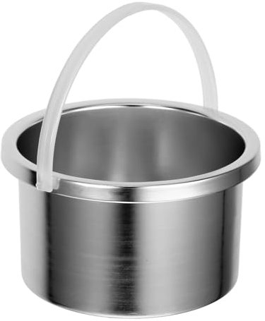 Ipetboom Aluminum Wax Melting Pot 500ml Inner Pot Wax Warmer Container Melting Machine for Women