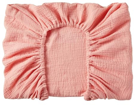 Wickelunterlagenbezug, weich, dehnbar, Baumwolle, Wickelunterlage, für Neugeborene, Unisex, atmungsaktiver Ersatzbezug