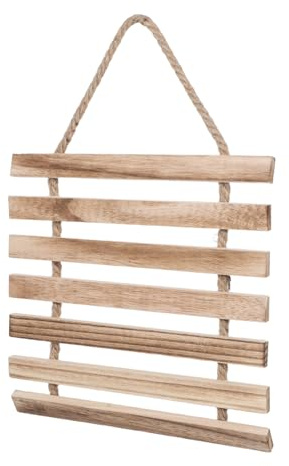 ifundom Portavasi in Legno Massello per Piante Rampicanti Supporto Verticale Sospeso per Balconi e Spazi Esterni Scala Traliccio per Fioriere Esterne