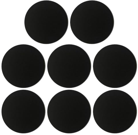 Healifty 8 Uds. Almohadillas De Puntos De Mandala Almohadillas De Pintura Redondas Tablero De Dibujo De Cartón 6.69 in Para Pintar Mandalas Proyectos Artísticos Y Uso Con Acrílicos Óleos Y Acuarelas