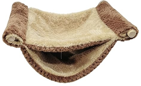 Hamaca para hámsters | Cama calefactora para Animales pequeños, Hamaca de para Crceti | para Chinchillas y jerbos para Descansar, Jugar y Dormir en el balcón de la habitación del