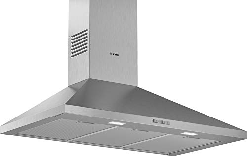 Bosch DWP64BC50 - Hotte murale - Série 2 - 3 vitesses d'aspiration - Eclairage LED - 60 cm - 100 W - Inox